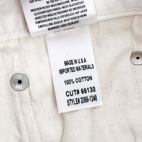 Citizens of Humanity NWT Annabelle Denim Shorts Women’s Size 30 White Vintage - Picture 5 of 7